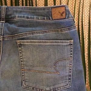 American Eagle Jeans - Super Stretch - Light Wash